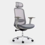 Silla Ergonómica Versa Alta Gris