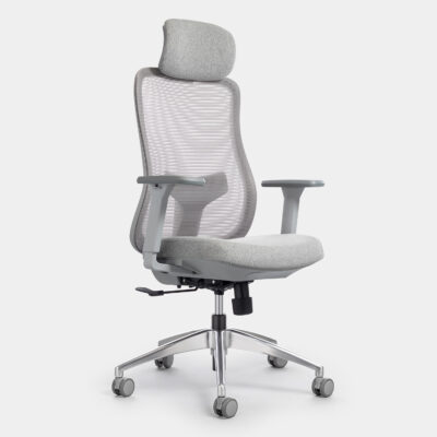 Silla Ergonómica Iris Alta Gris