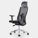 Silla Ergonómica Lux Negra - Imagen 2