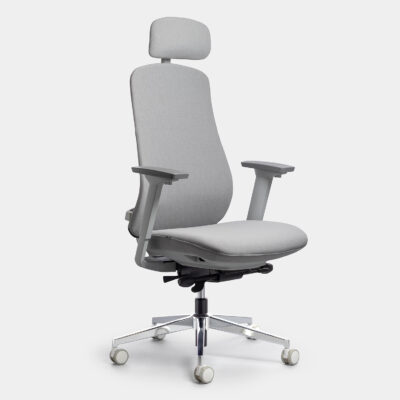 Silla Ergonómica Premier Alta Gris