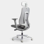 Silla Ergonómica Premier Alta Gris - Imagen 2