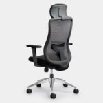 Silla Ergonómica Iris Alta Negra - Imagen 2