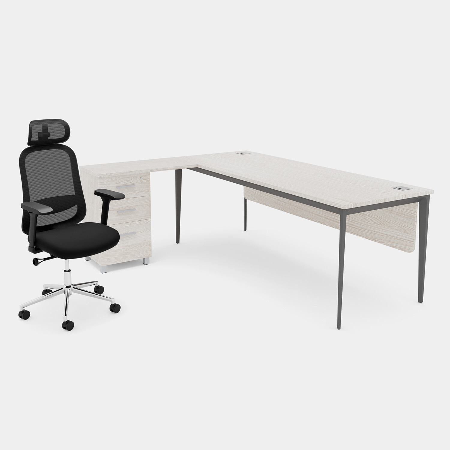 Arco180L+VersaCC-RB-1500x1500-A Pack 16 / Color Roble Blanco - Imagen 1