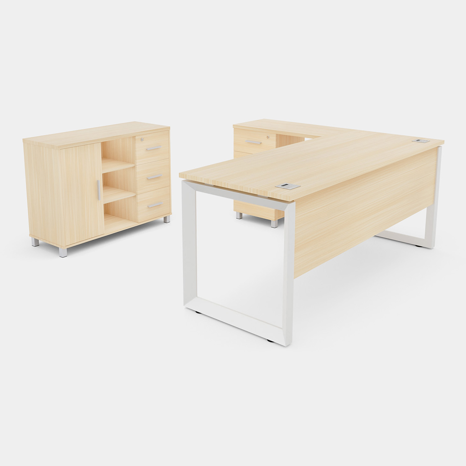 Quadra160LEstanteEuro-HN-1500x1500-B-1.jpg Pack 32 / Color Haya Natural - Imagen 1